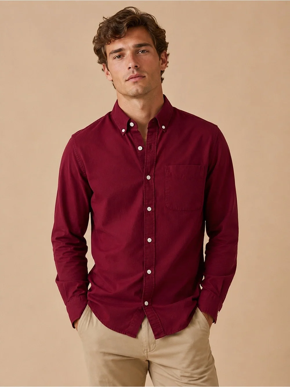 J. Crew Flex Oxford Preppy Button Shirt